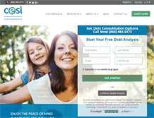 Tablet Screenshot of cesisolutions.org